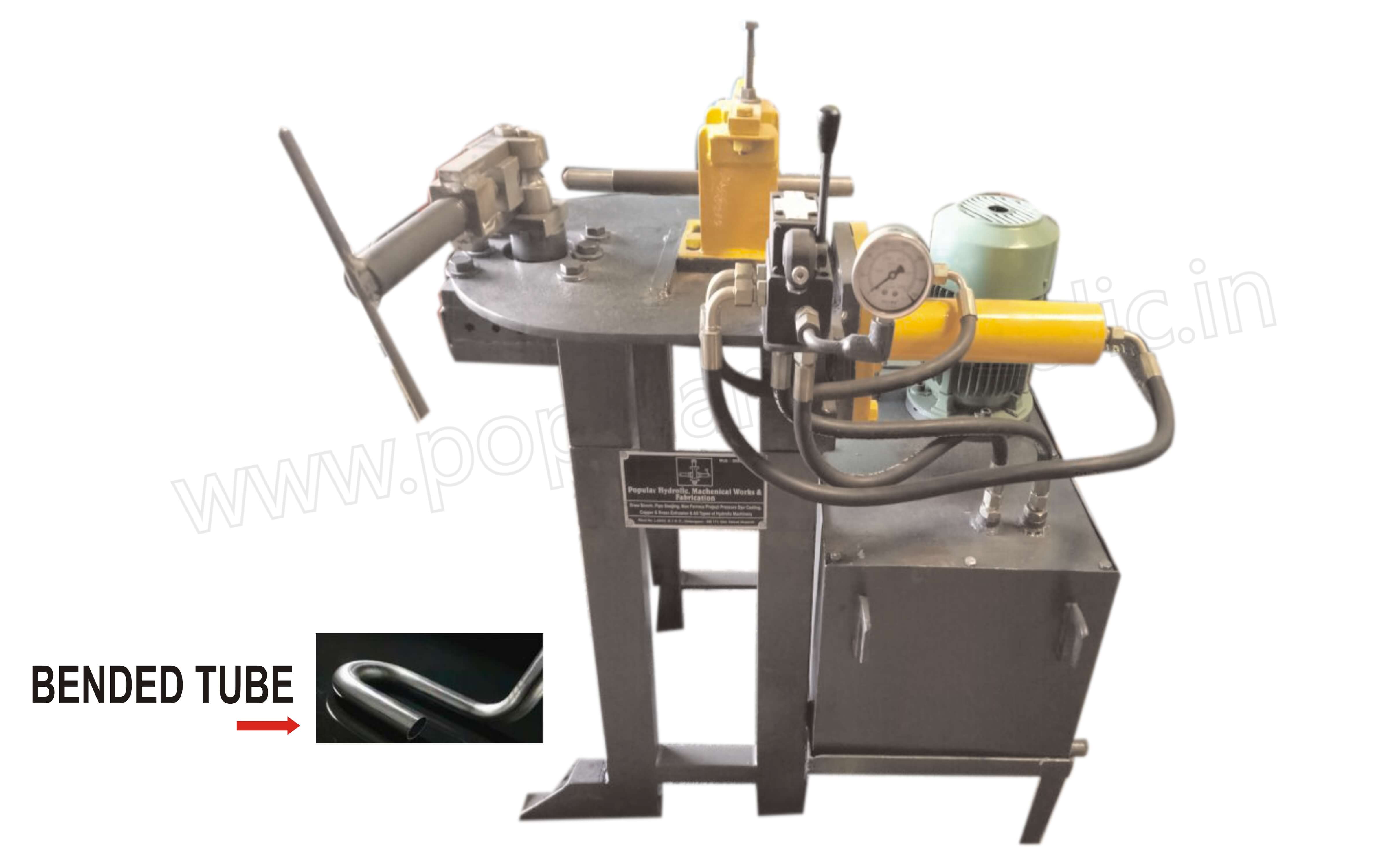TUBE BENDING MACHINE by Popular Hydraulic Works