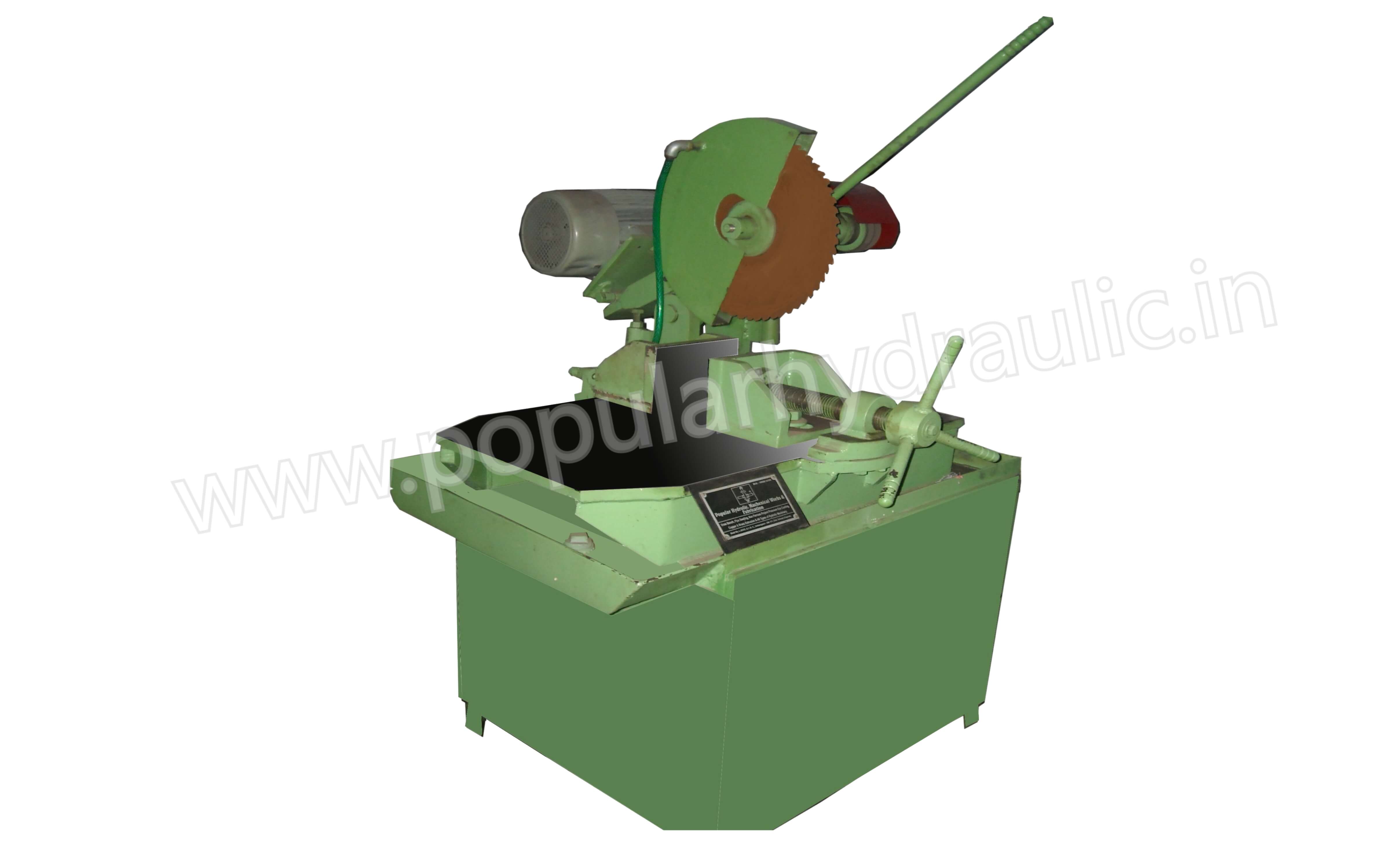 TUBE CUTTING MACHINE by Popular Hydraulic Works