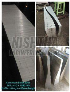 Huge Aluminium Plate Cutting Service by Nishtha Engineering Works