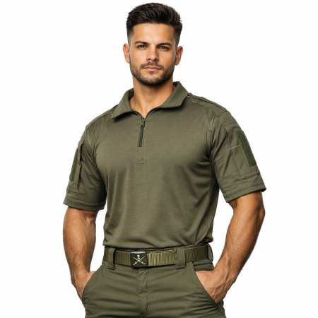 Solid Tactical T-Shirt Half Sleeves - ME by Military Equipment