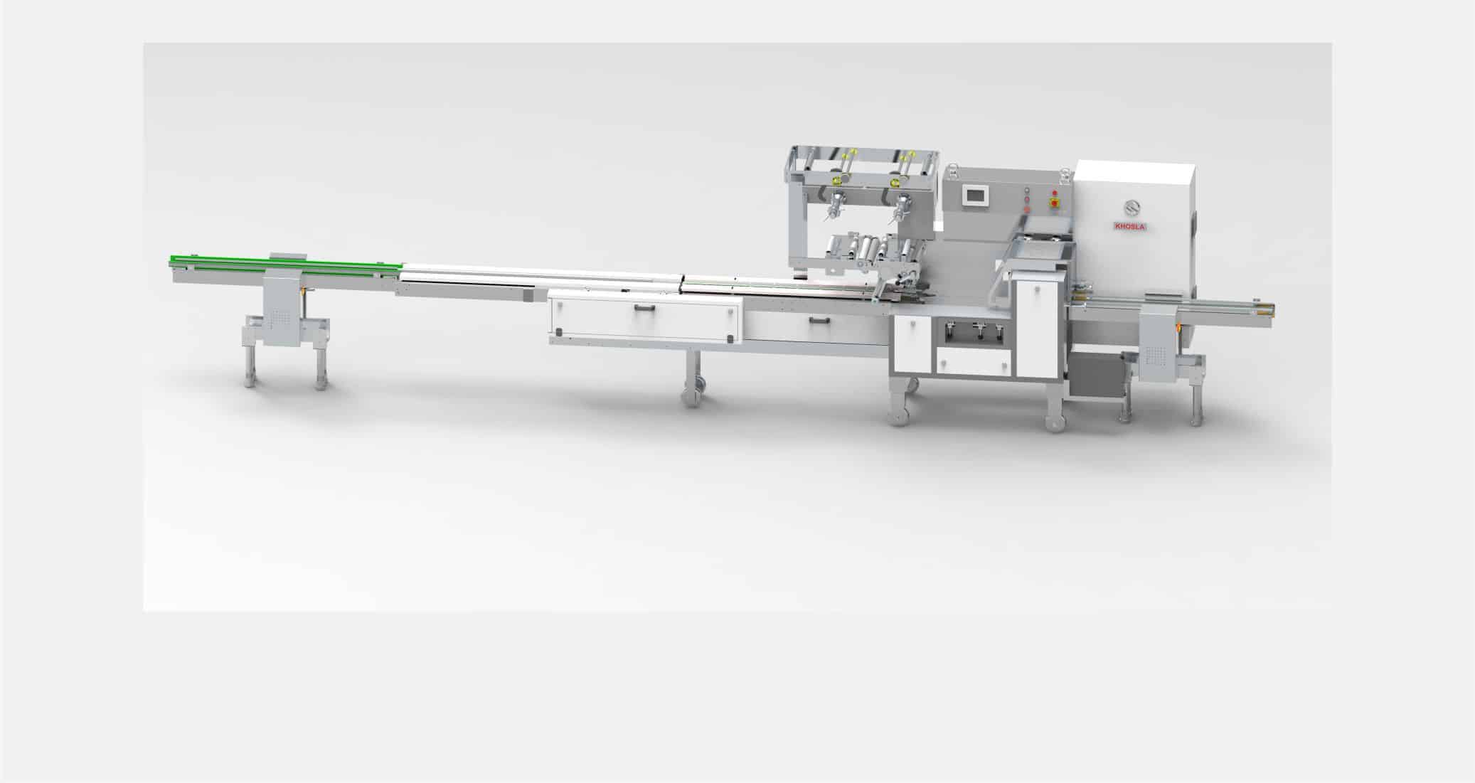 LOGIPAC 51S HIGH SPEED FLOW WRAP MACHINE by Khosla Machines PVT LTD
