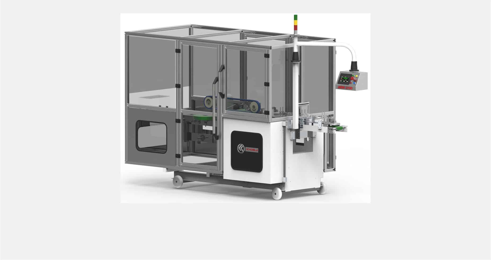 ABM 3100 SOAP BANDING/TAPING MACHINE by Khosla Machines PVT LTD