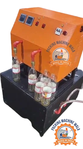 Double Head Liquid Filling Machine by Packing Machine Wala